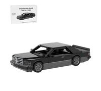 German Luxury Coupe Building Blocks Set, Classic Sports Car MOC Model