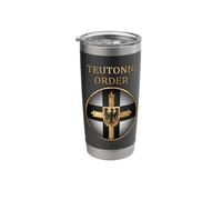 German Medieval Heraldry European Knights Stainless Steel Insulated Tumbler