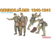 German Mountain Troops 1:35 Figure Plastic Model Kit DRAGON MODELS