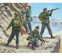 German Mountain Troops Plastic Kit 1:72 Model ZVEZDA