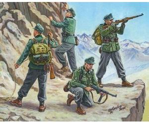 German Mountain Troops Plastic Kit 1:72 Model ZVEZDA