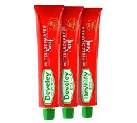 German Mustard | Medium Hot | 3 Pack | 3 x 100 ml | Develey | Germany