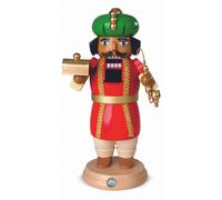 German nutcracker and incense smoker Balthasar, height 27 cm / 11.. MU 14083 NEW