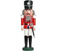 German nutcracker hussar red, height 50 cm / 20 inch, original Erzgebirge by ...
