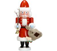 German nutcracker Santa Claus red, height 38 cm / 15 inch, origin.. SV 11231 NEW
