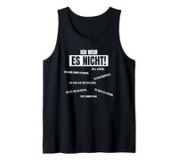 German | Oktoberfest | Ich weiß es nicht Tank Top