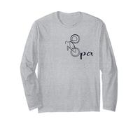 German Opa Cycling Bike Germany - Bicycle Grandpa Long Sleeve T-Shirt