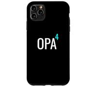 German Opa hoch 4 Mathematics Design Granddad Four Grandkids Case for iPhone 11 Pro Max