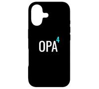 German Opa hoch 4 Mathematics Design Granddad Four Grandkids Case for iPhone 17