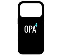 German Opa hoch 4 Mathematics Design Granddad Four Grandkids Case for iPhone 17 Pro