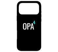 German Opa hoch 4 Mathematics Design Granddad Four Grandkids Case for iPhone 17 Pro Max
