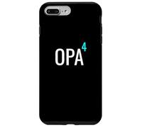 German Opa hoch 4 Mathematics Design Granddad Four Grandkids Case for iPhone 7 Plus/8 Plus