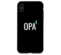 German Opa hoch 4 Mathematics Design Granddad Four Grandkids Case for iPhone XS Max