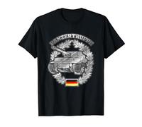 German Panzer Badge - German Army Tank T-Shirt, Men, Black, 6X-Large