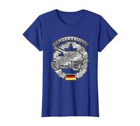 German Panzer Badge - German Army Tank T-Shirt, Women, Royal Blue, 3X-Large