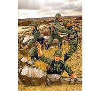 German Panzer Division Soldiers Poland 1939 (Part II) Plastic Kit 1:35 Model