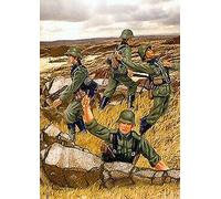 German Panzer Division Soldiers Poland 1939 (Part II) Plastic Kit 1:35 Model