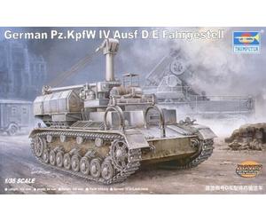 German Panzerkampfwagen IV D/E Chassis Tank Car Plastic Kit 1:35