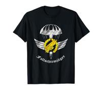 German Paratrooper Badge - Eagle & Parachute T-Shirt