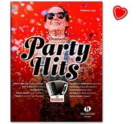 German Party Hits for Accordion - Light to Medium Workings - Music Book with Colourful Heart Shaped Music Clip - VHR1865 9783864341038