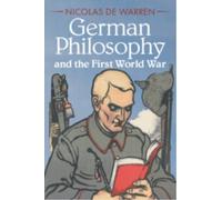 German Philosophy and the First World War