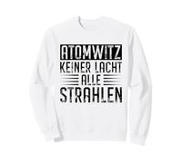 German Physics Pun Atomwitz Radiation Humor Sweatshirt