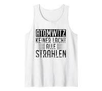 German Physics Pun Atomwitz Radiation Humor Tank Top