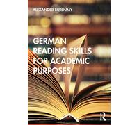 German Reading Skills for Academic Purposes