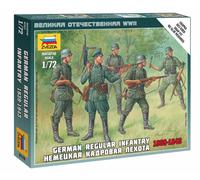 German Regular Infantry 1939/43 Plastic Kit 1:72 Model ZVEZDA