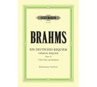 GERMAN REQUIEM OP 45 VOCAL SCORE by JOHANNES BRAHMS Map Self Help Business