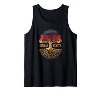 German Roots - Germany Flag Colors Family Tree Souvenir Tank Top