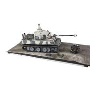 Forces of Valor Waltersons 1/32 scale German Tiger I Initial Production Model (Sd.Kfz.181 PzKpfw VI) DIECAST model tank, Schwere 502, #100, Eastern Front, February 1943 (Pre-built & Painted)