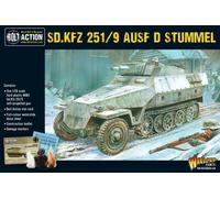German Sd.Kfz 251/9 Ausf D 'Stummel' 7.5cm SP gun (Bolt Action)