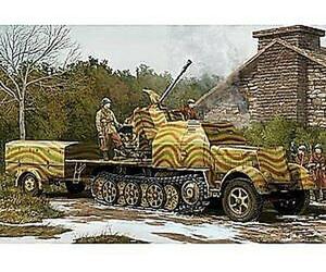 German SDKFZ 7/2 3.7Cm Flakvierling 43 Selbstfahrlafette 1:35 Model 1527