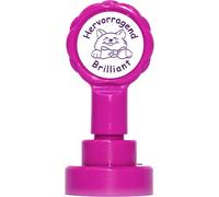 German Self inking teacher reward stamp"Hervorragend" X11984