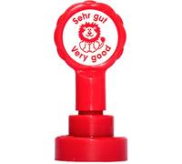 German Self inking teacher reward stamp "Sehr Gut" X11885