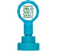 German Self inking teacher reward stamp"Wunderbar" X11889