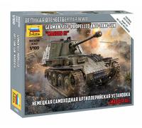 German Self-Propelled Anti-Tank Gun Marder III 1:100 Plastic Model Kit ZVEZDA