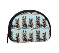 German Shepherd 1 Print Coin Purse - Mini Coin Purses for Women, Cute Small Change Purse Coins Pouch
