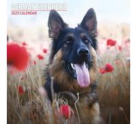 German Shepherd 2025 Traditional Calendar