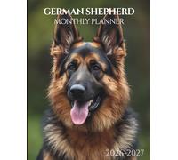 German Shepherd 2026-2027 Monthly Planner