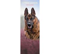 German Shepherd 2026 Slim Calendar