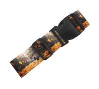 German Shepherd And Falling Leaves, Adjustable Luggage Straps for Suitcases Packing Belts Travel Accessories