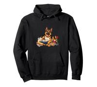 German Shepherd Baking Gift Pullover Hoodie