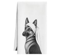 German Shepherd Bathroom Towels, German Shepherd Gifts For Women, 09
