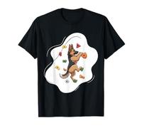 German Shepherd Bouldering Dog Wall Climbing T-Shirt