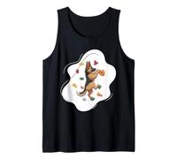 German Shepherd Bouldering Dog Wall Climbing Tank Top
