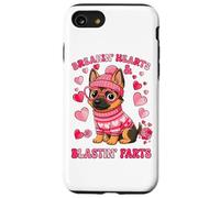 German Shepherd Breaking Hearts Blasting Fart Valentines Day Case for iPhone SE (2020) / 7/8