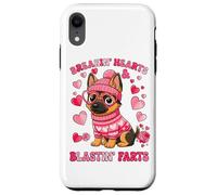 German Shepherd Breaking Hearts Blasting Fart Valentines Day Case for iPhone XR