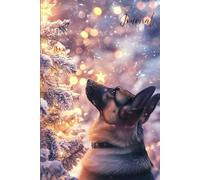 German Shepherd Christmas Magic Journal: A Festive Winter Wonderland Notebook with a Loyal Pup, Sparkling Snow, and Holiday Charm